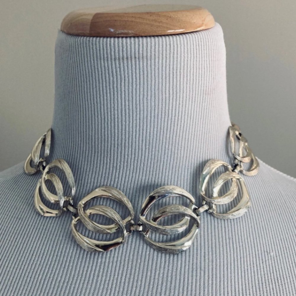 Vintage 50s Silver Choker